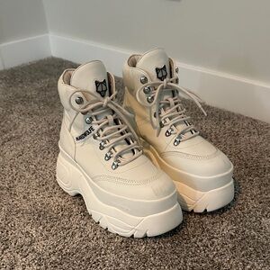 Naked Wolfe Spike Leather Boots